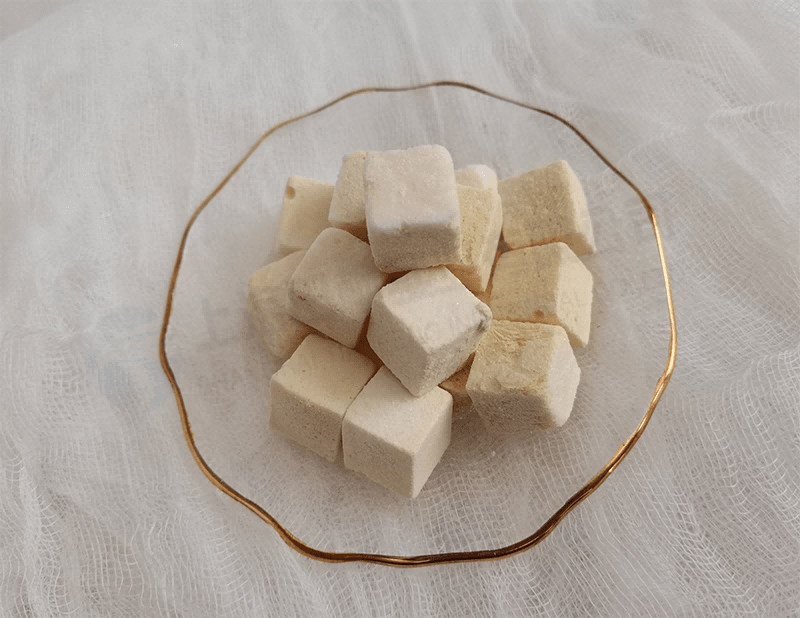 酸奶塊凍干，食品凍干機(jī)應(yīng)用于酸奶真空冷凍干燥