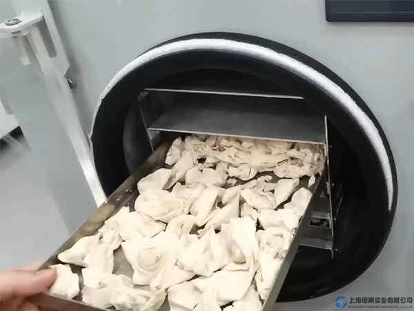 速食食品凍干：面條、餛飩真空冷凍干燥機(jī)